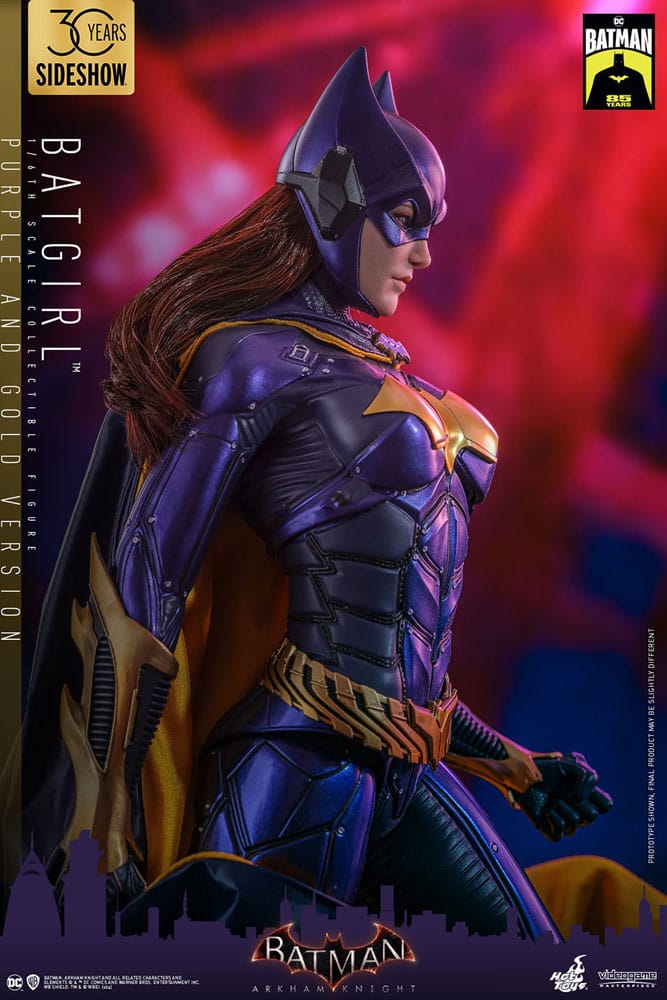 Batman Arkham Knight Videogame Masterpiece Actionfigur 1/6 Batgirl (Purple and Gold Version) Exclusive 30 cm - Versand: 5-7 Tage nach Bestellung