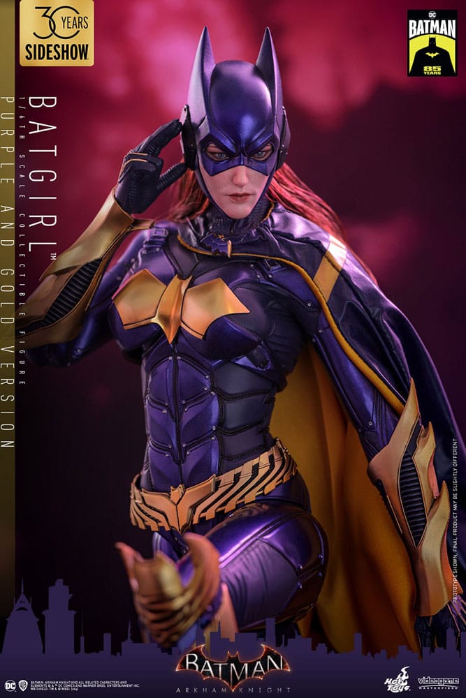 Batman Arkham Knight Videogame Masterpiece Actionfigur 1/6 Batgirl (Purple and Gold Version) Exclusive 30 cm - Versand: 5-7 Tage nach Bestellung