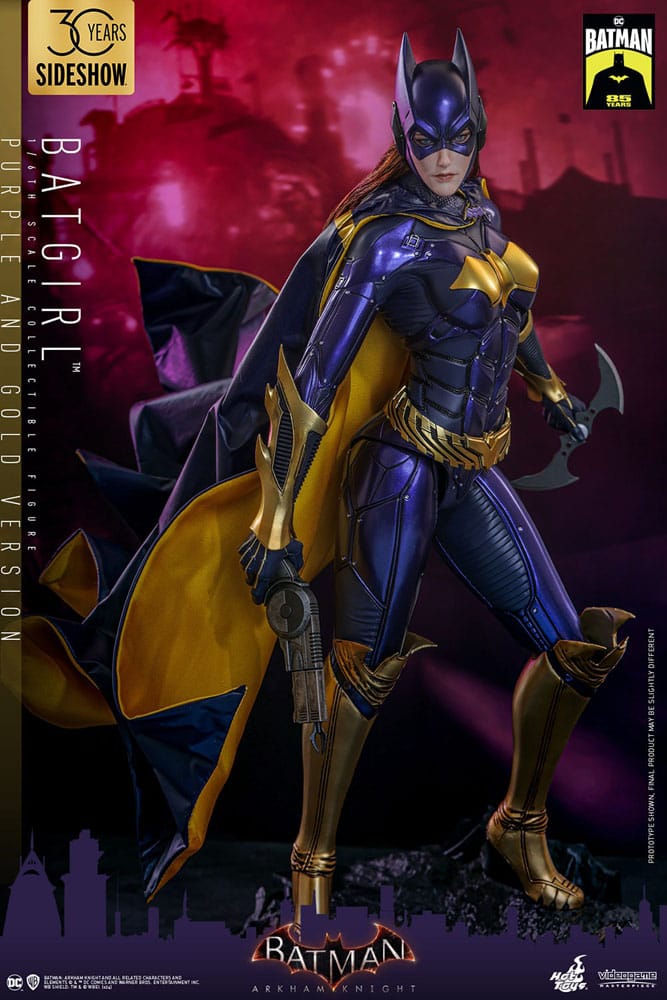 Batman Arkham Knight Videogame Masterpiece Actionfigur 1/6 Batgirl (Purple and Gold Version) Exclusive 30 cm - Versand: 5-7 Tage nach Bestellung
