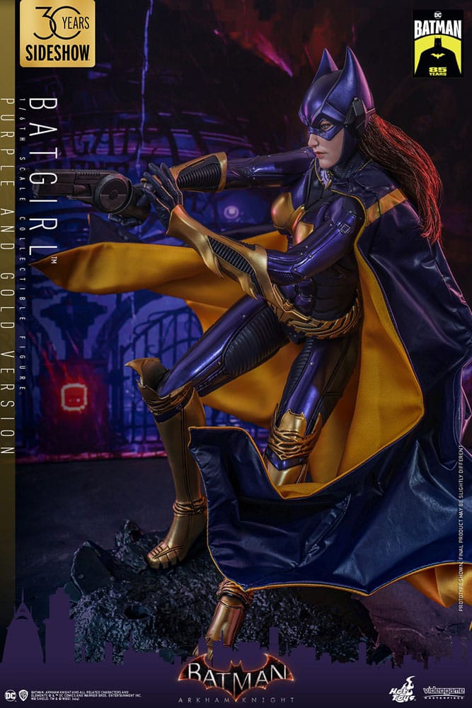Batman Arkham Knight Videogame Masterpiece Actionfigur 1/6 Batgirl (Purple and Gold Version) Exclusive 30 cm - Versand: 5-7 Tage nach Bestellung