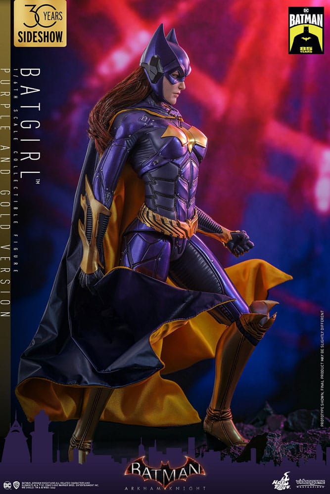Batman Arkham Knight Videogame Masterpiece Actionfigur 1/6 Batgirl (Purple and Gold Version) Exclusive 30 cm - Versand: 5-7 Tage nach Bestellung