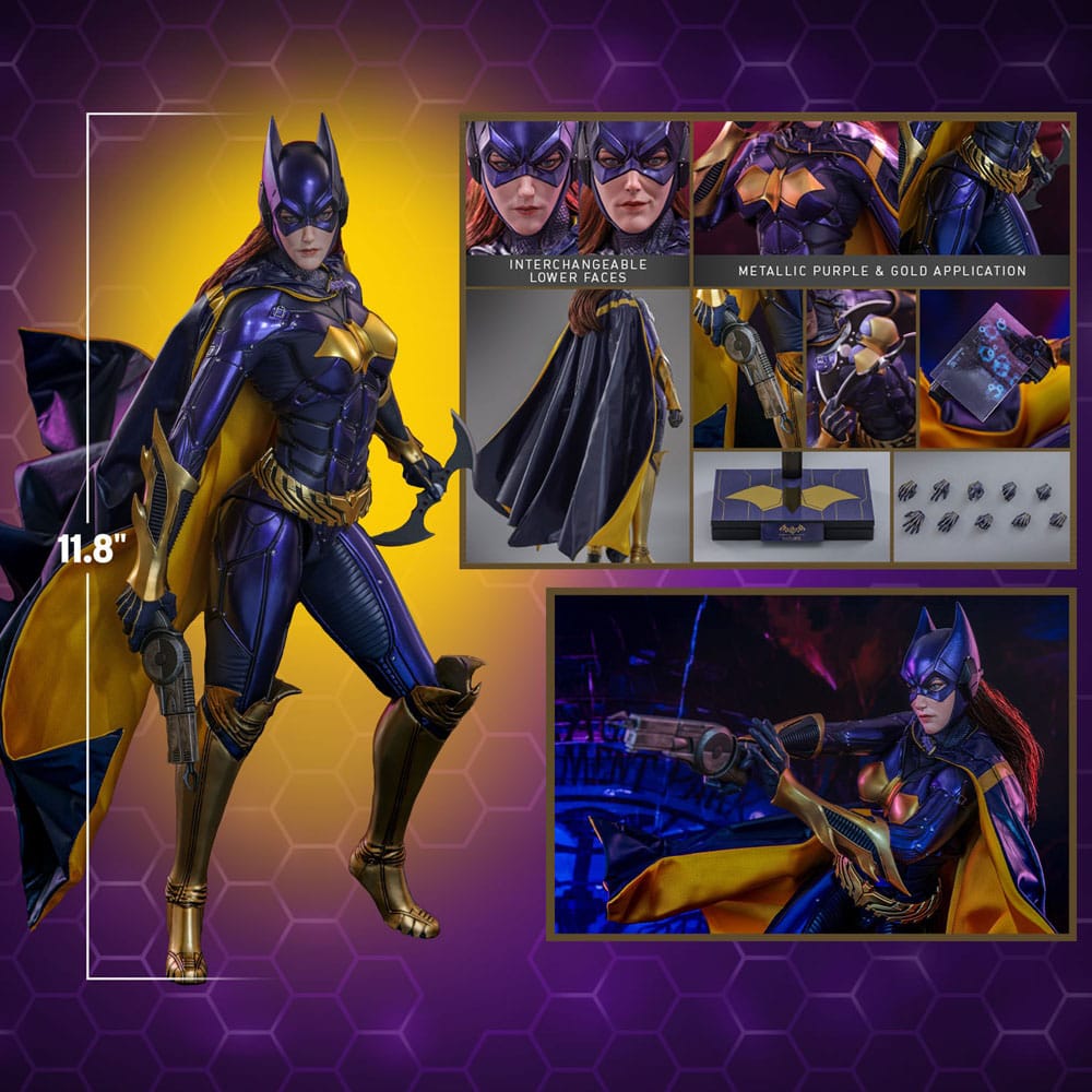 Batman Arkham Knight Videogame Masterpiece Actionfigur 1/6 Batgirl (Purple and Gold Version) Exclusive 30 cm - Versand: 5-7 Tage nach Bestellung