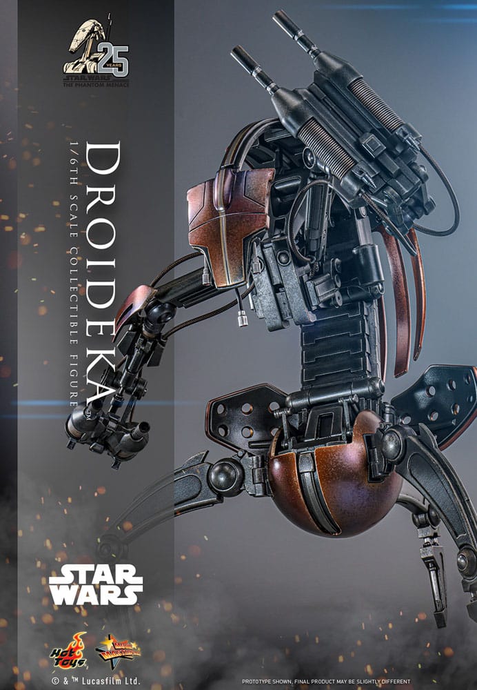Star Wars Episode I Movie Masterpiece Actionfigur 1/6 Droideka 27 cm - Preorder - ETA: 03.09.2025