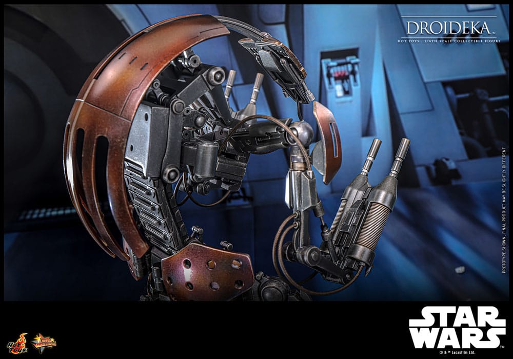 Star Wars Episode I Movie Masterpiece Actionfigur 1/6 Droideka 27 cm - Preorder - ETA: 03.09.2025