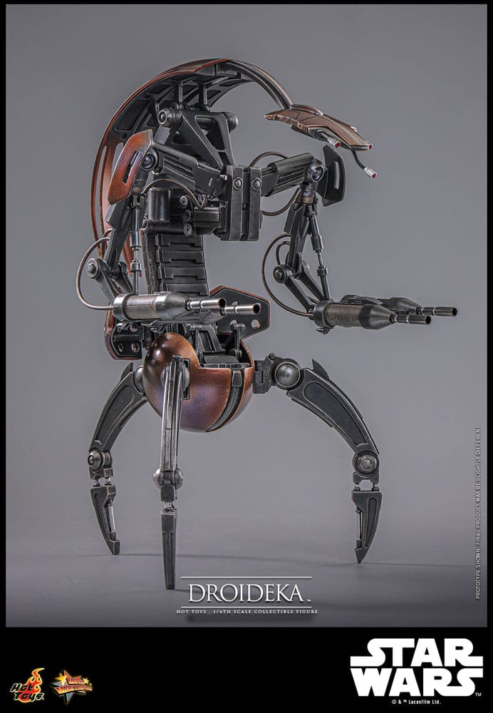 Star Wars Episode I Movie Masterpiece Actionfigur 1/6 Droideka 27 cm - Preorder - ETA: 03.09.2025