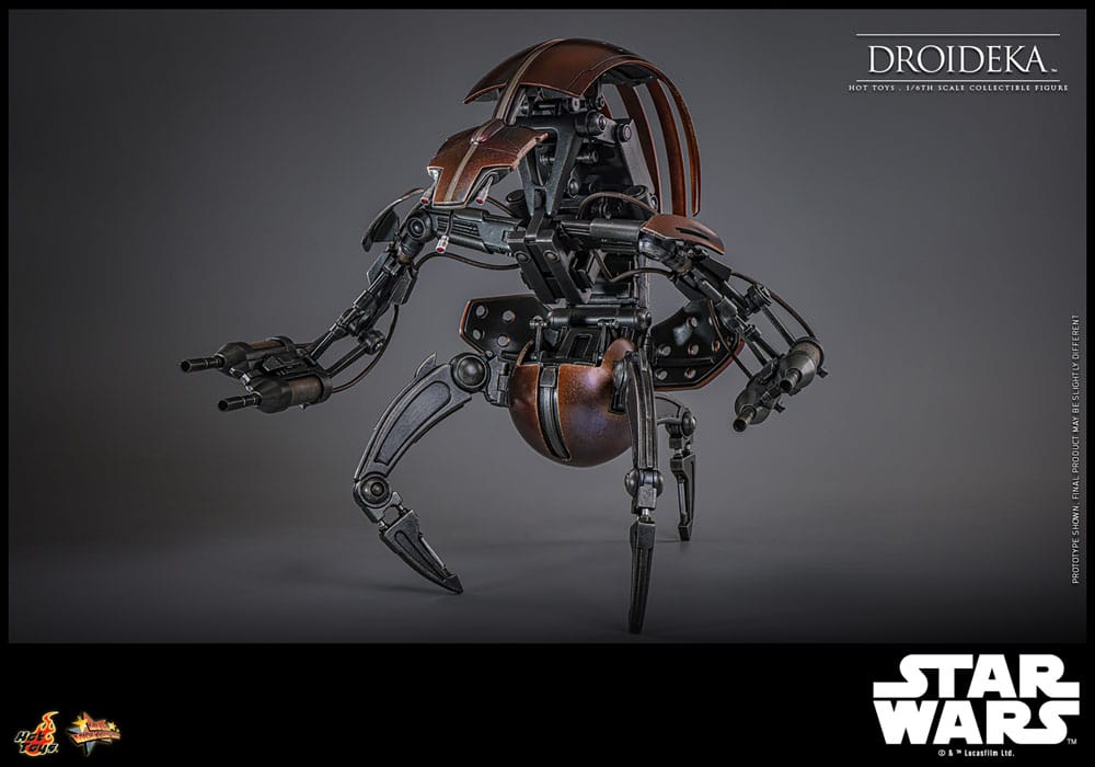 Star Wars Episode I Movie Masterpiece Actionfigur 1/6 Droideka 27 cm - Preorder - ETA: 03.09.2025