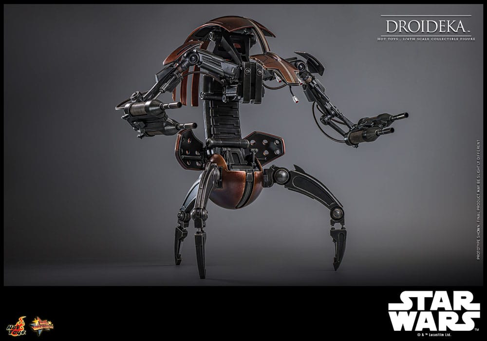 Star Wars Episode I Movie Masterpiece Actionfigur 1/6 Droideka 27 cm - Preorder - ETA: 03.09.2025
