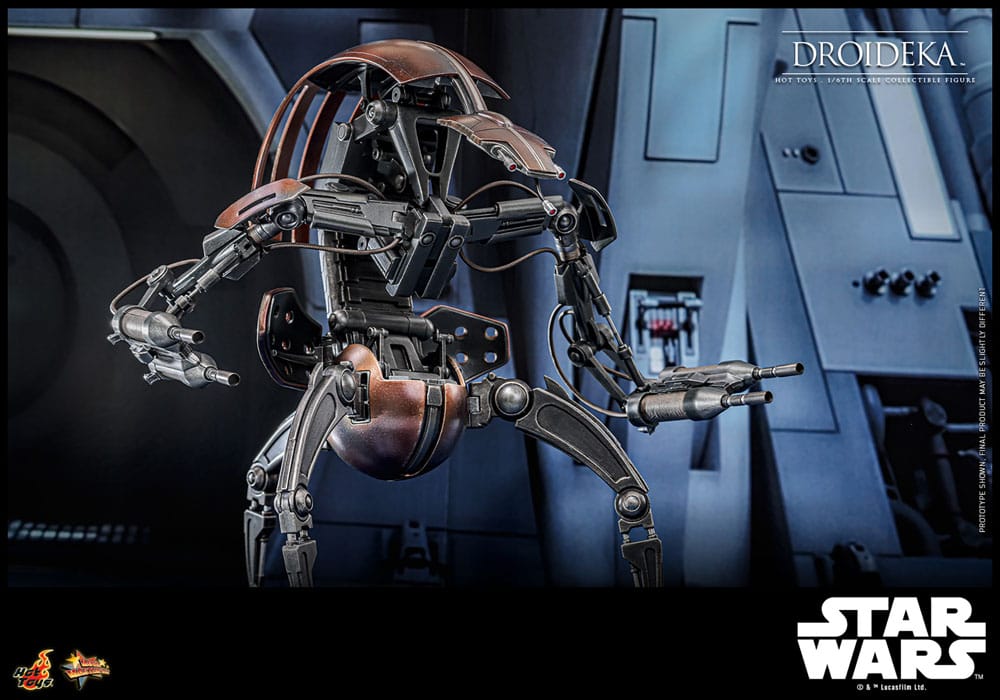 Star Wars Episode I Movie Masterpiece Actionfigur 1/6 Droideka 27 cm - Preorder - ETA: 03.09.2025