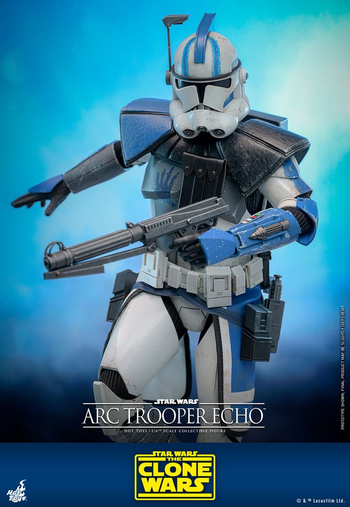 Star Wars: The Clone Wars Actionfigur 1/6 Arc Trooper Echo 30 cm - Preorder - ETA: 01.12.2025