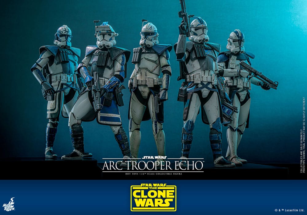 Star Wars: The Clone Wars Actionfigur 1/6 Arc Trooper Echo 30 cm - Preorder - ETA: 01.12.2025