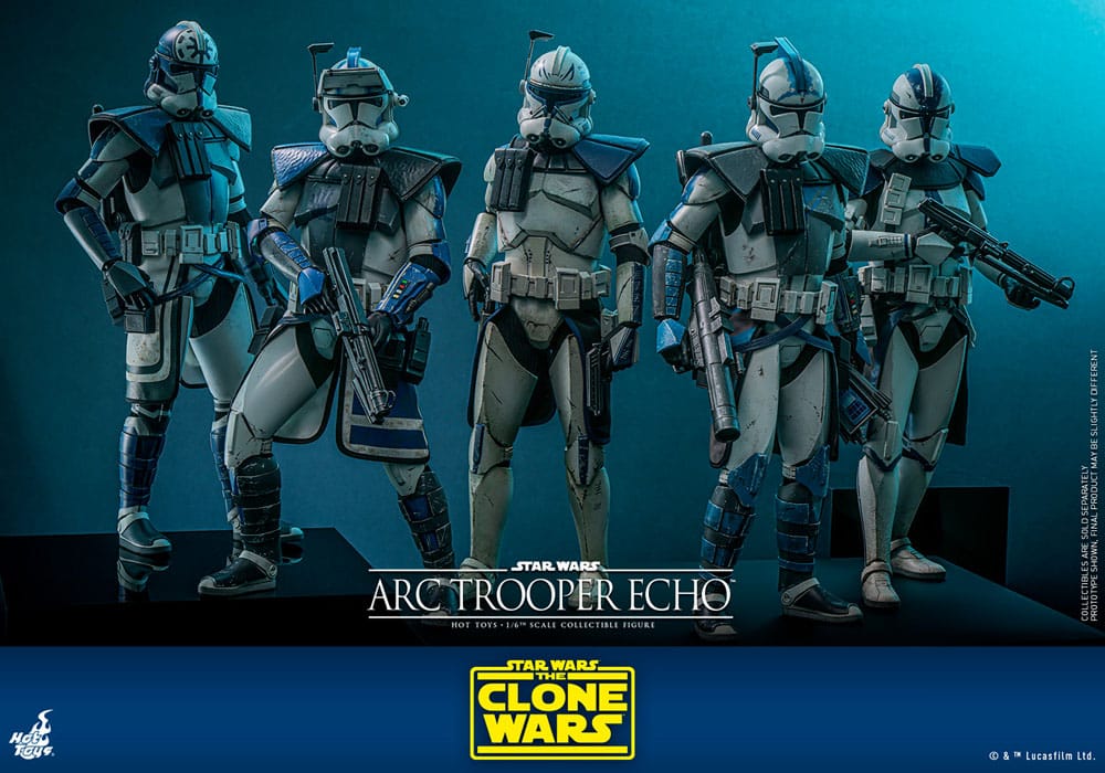 Star Wars: The Clone Wars Actionfigur 1/6 Arc Trooper Echo 30 cm - Preorder - ETA: 01.12.2025