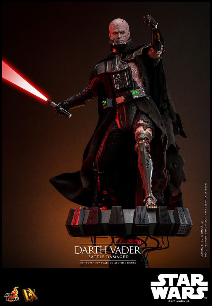 Star Wars Actionfigur 1/6 Darth Vader (Battle Damaged) 35 cm - Preorder - ETA: 25.11.2025