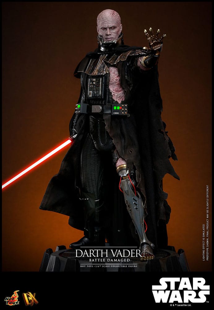 Star Wars Actionfigur 1/6 Darth Vader (Battle Damaged) 35 cm - Preorder - ETA: 25.11.2025