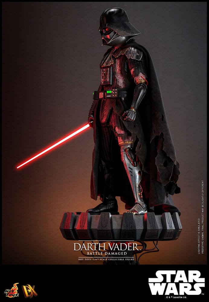 Star Wars Actionfigur 1/6 Darth Vader (Battle Damaged) 35 cm - Preorder - ETA: 25.11.2025