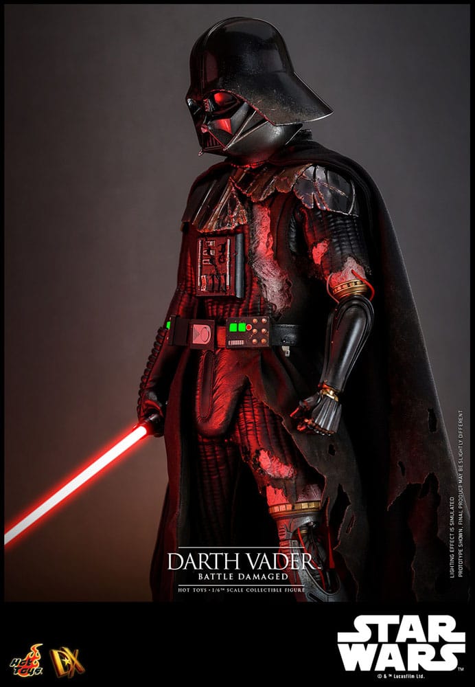 Star Wars Actionfigur 1/6 Darth Vader (Battle Damaged) 35 cm - Preorder - ETA: 25.11.2025