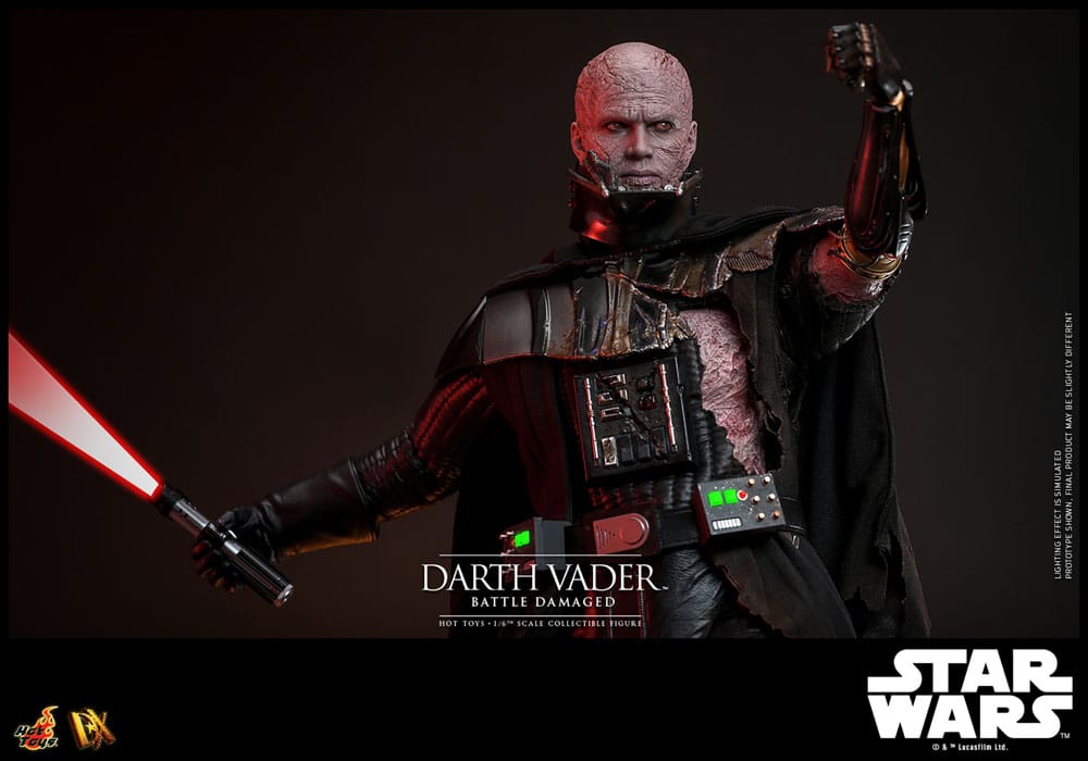 Star Wars Actionfigur 1/6 Darth Vader (Battle Damaged) 35 cm - Preorder - ETA: 25.11.2025