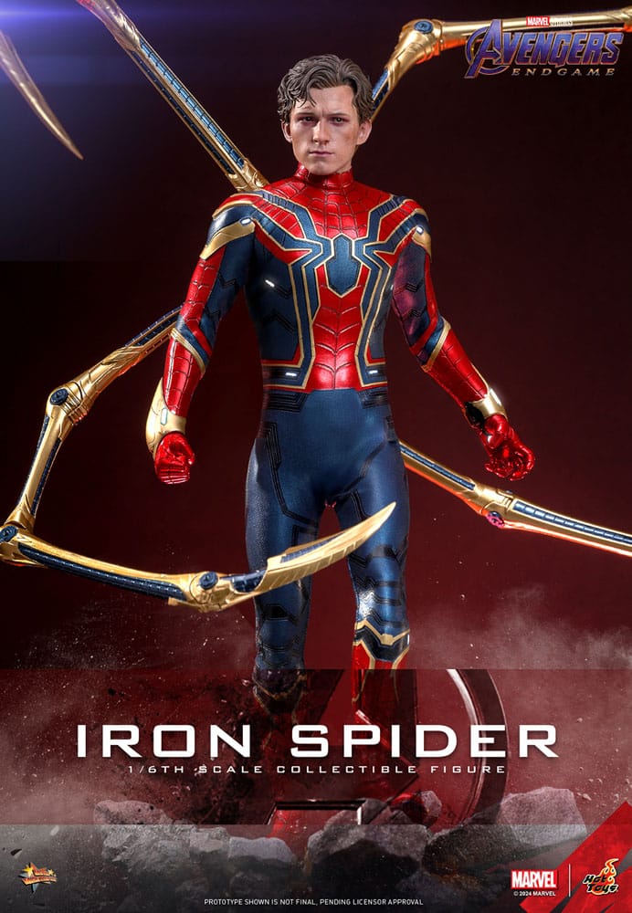 Avengers: Endgame Movie Masterpiece Actionfigur 1/6 Iron Spider 28 cm - Preorder - ETA: 25.11.2025