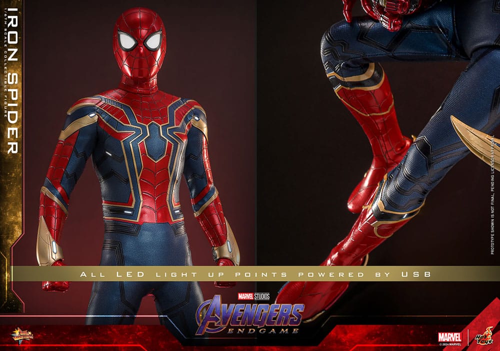 Avengers: Endgame Movie Masterpiece Actionfigur 1/6 Iron Spider 28 cm - Preorder - ETA: 25.11.2025