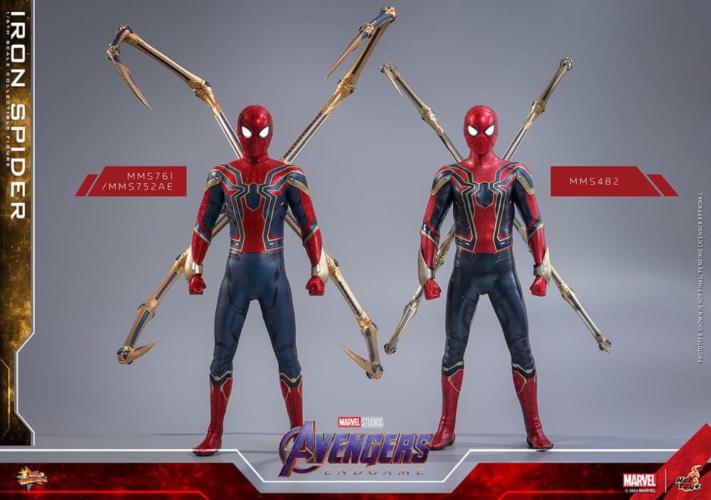 Avengers: Endgame Movie Masterpiece Actionfigur 1/6 Iron Spider 28 cm - Preorder - ETA: 25.11.2025