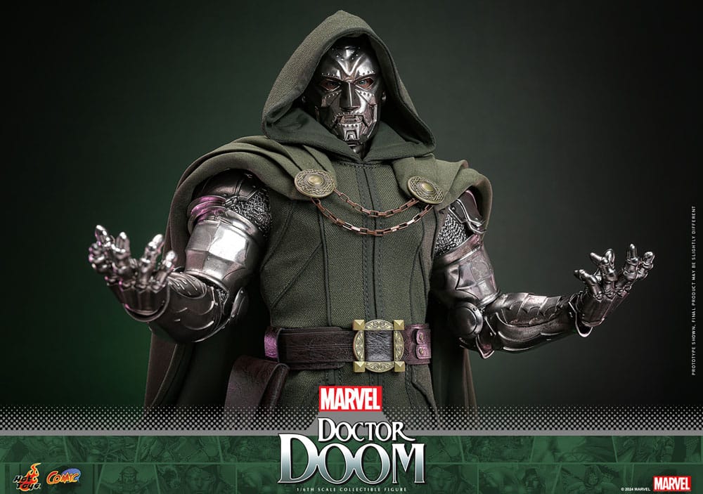 Marvel Comic Masterpiece Actionfigur 1/6 Doctor Doom 33 cm - Preorder - ETA: 25.11.2025