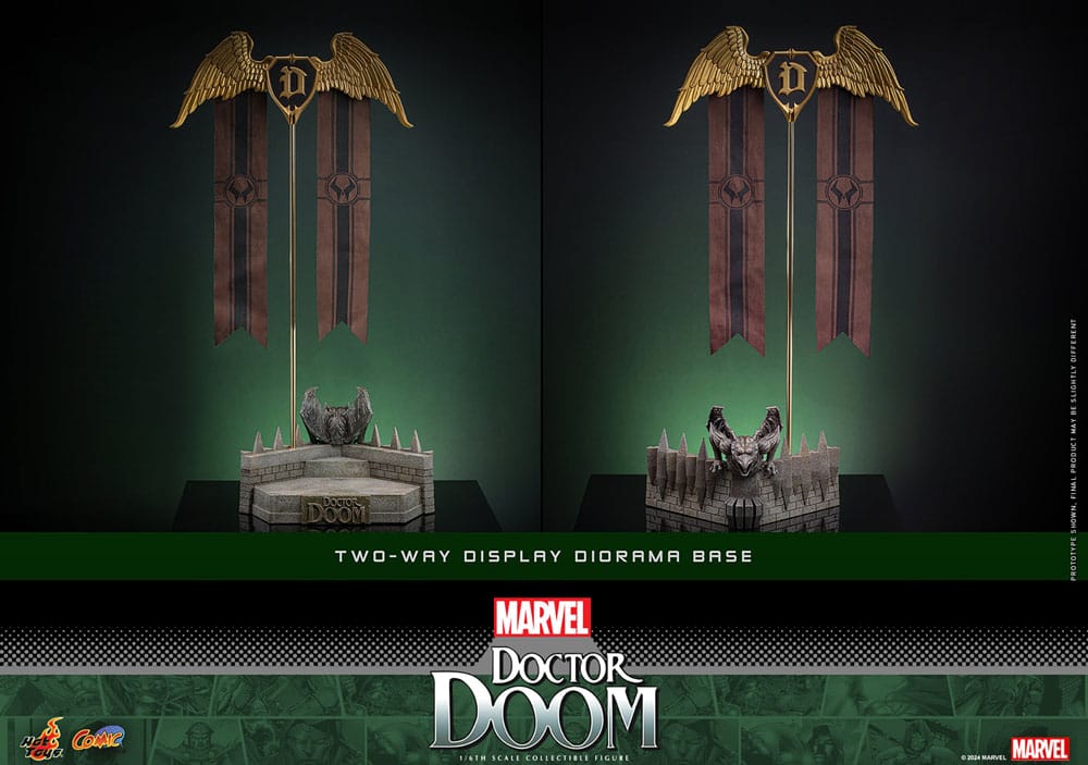 Marvel Comic Masterpiece Actionfigur 1/6 Doctor Doom 33 cm - Preorder - ETA: 25.11.2025