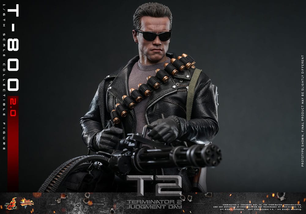 Terminator 2 Movie Masterpiece Actionfigur 1/6 T-800 2.0 32 cm - Preorder - ETA: 25.11.2025