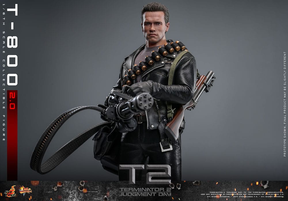 Terminator 2 Movie Masterpiece Actionfigur 1/6 T-800 2.0 32 cm - Preorder - ETA: 25.11.2025