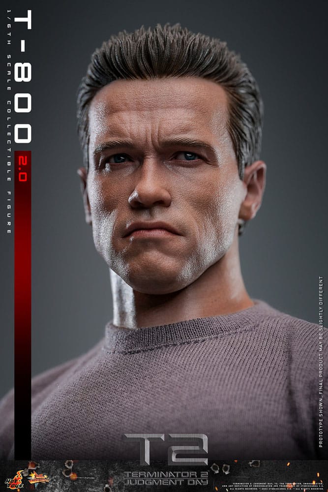 Terminator 2 Movie Masterpiece Actionfigur 1/6 T-800 2.0 32 cm - Preorder - ETA: 25.11.2025