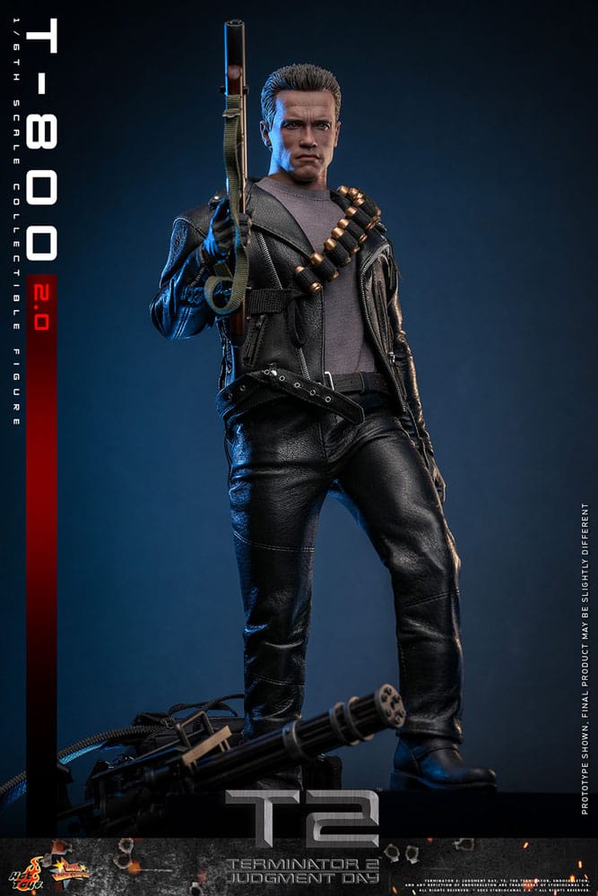 Terminator 2 Movie Masterpiece Actionfigur 1/6 T-800 2.0 32 cm - Preorder - ETA: 25.11.2025