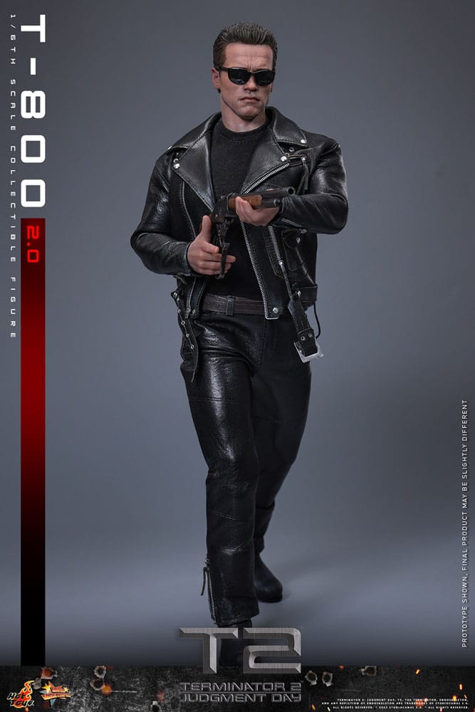 Terminator 2 Movie Masterpiece Actionfigur 1/6 T-800 2.0 32 cm - Preorder - ETA: 25.11.2025