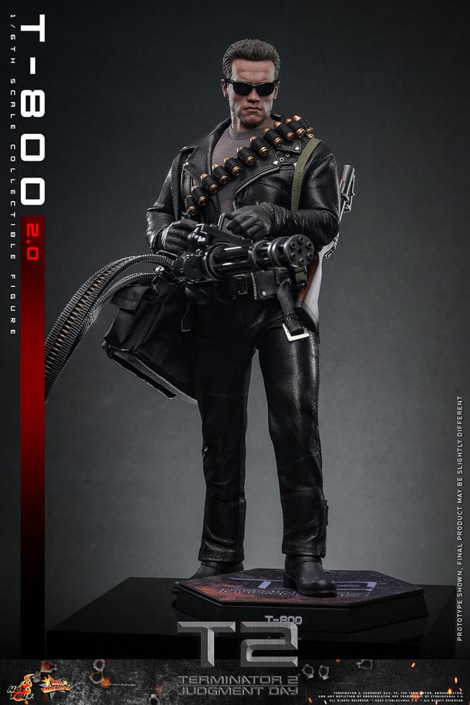 Terminator 2 Movie Masterpiece Actionfigur 1/6 T-800 2.0 32 cm - Preorder - ETA: 25.11.2025