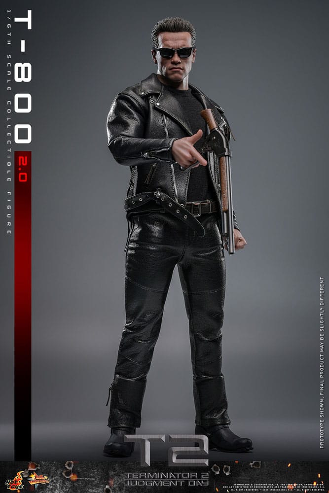 Terminator 2 Movie Masterpiece Actionfigur 1/6 T-800 2.0 32 cm - Preorder - ETA: 25.11.2025