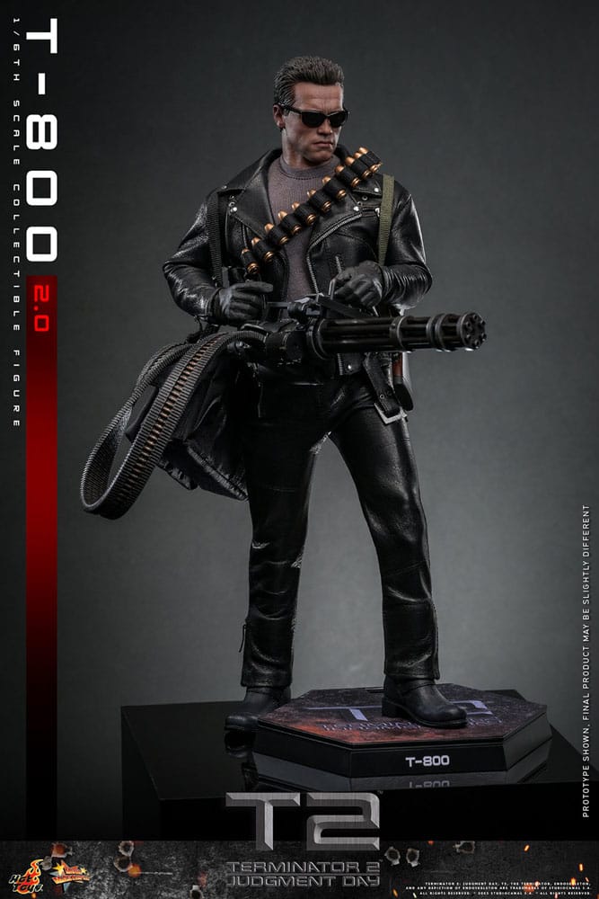 Terminator 2 Movie Masterpiece Actionfigur 1/6 T-800 2.0 32 cm - Preorder - ETA: 25.11.2025