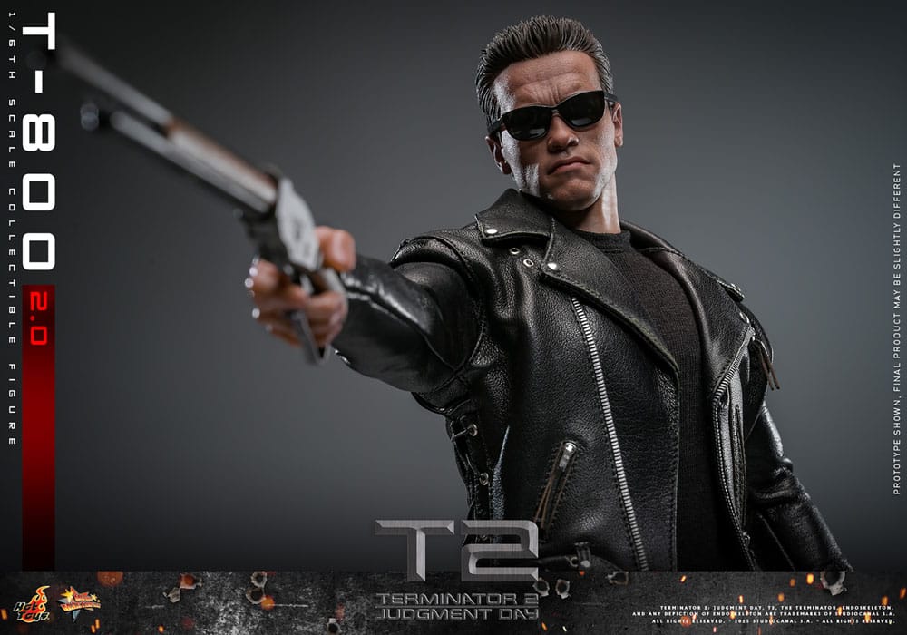 Terminator 2 Movie Masterpiece Actionfigur 1/6 T-800 2.0 32 cm - Preorder - ETA: 25.11.2025