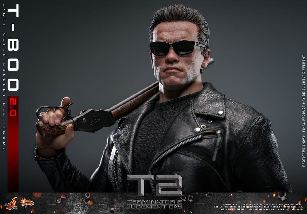 Terminator 2 Movie Masterpiece Actionfigur 1/6 T-800 2.0 32 cm - Preorder - ETA: 25.11.2025