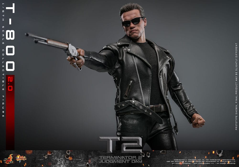 Terminator 2 Movie Masterpiece Actionfigur 1/6 T-800 2.0 32 cm - Preorder - ETA: 25.11.2025