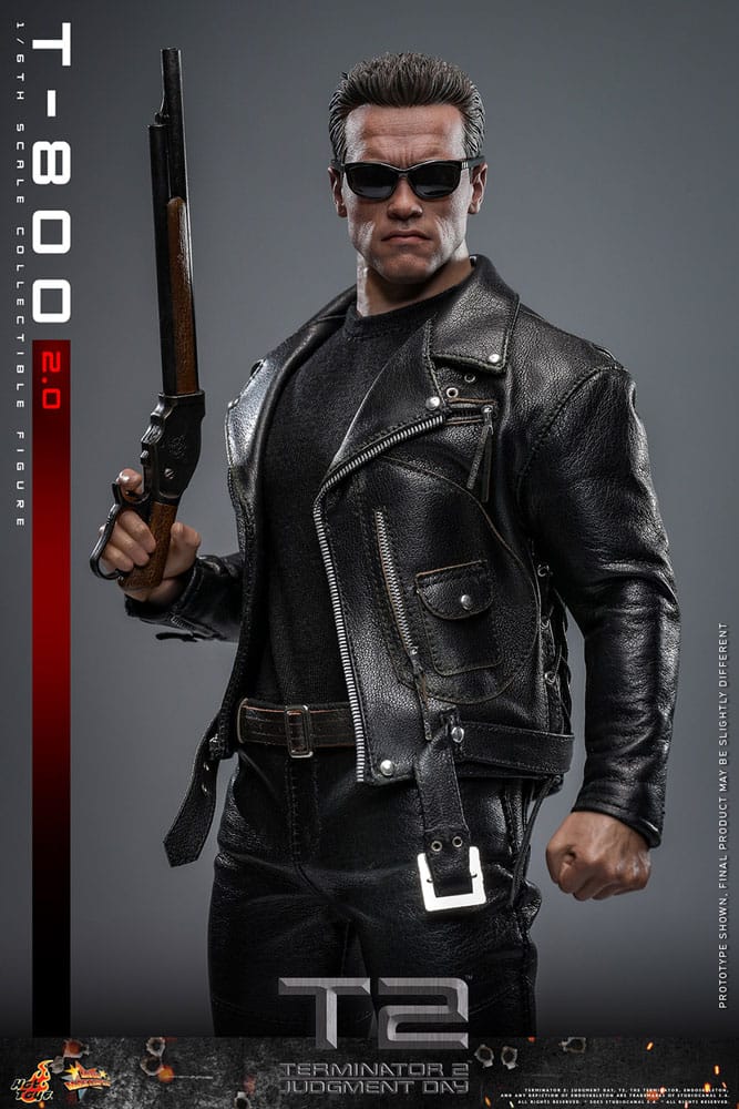Terminator 2 Movie Masterpiece Actionfigur 1/6 T-800 2.0 32 cm - Preorder - ETA: 25.11.2025