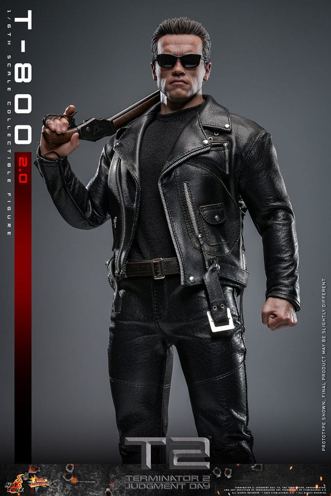 Terminator 2 Movie Masterpiece Actionfigur 1/6 T-800 2.0 32 cm - Preorder - ETA: 25.11.2025