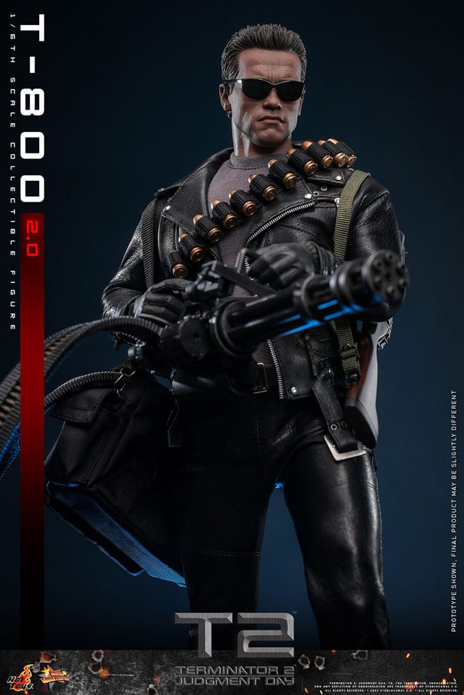 Terminator 2 Movie Masterpiece Actionfigur 1/6 T-800 2.0 32 cm - Preorder - ETA: 25.11.2025