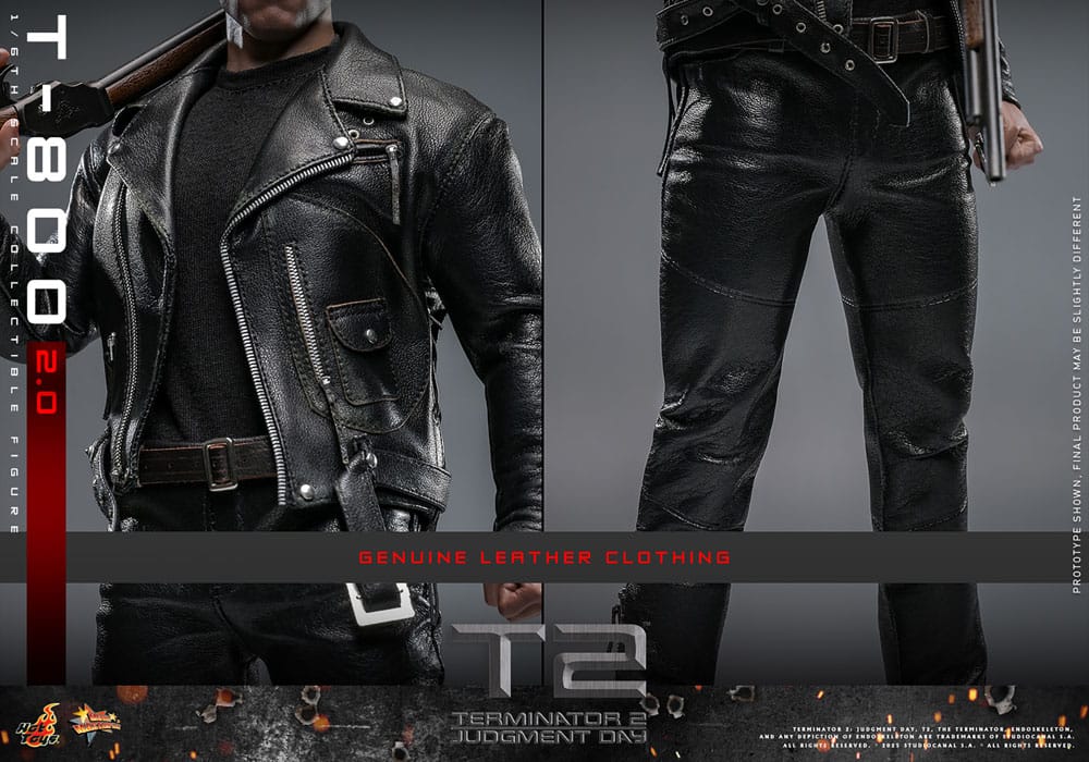 Terminator 2 Movie Masterpiece Actionfigur 1/6 T-800 2.0 32 cm - Preorder - ETA: 25.11.2025
