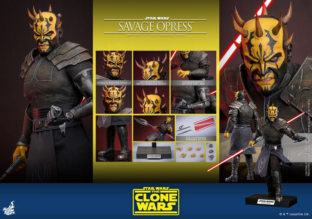 Star Wars: The Clone Wars Actionfigur 1/6 Savage Opress 34 cm - Preorder - ETA: 25.03.2026