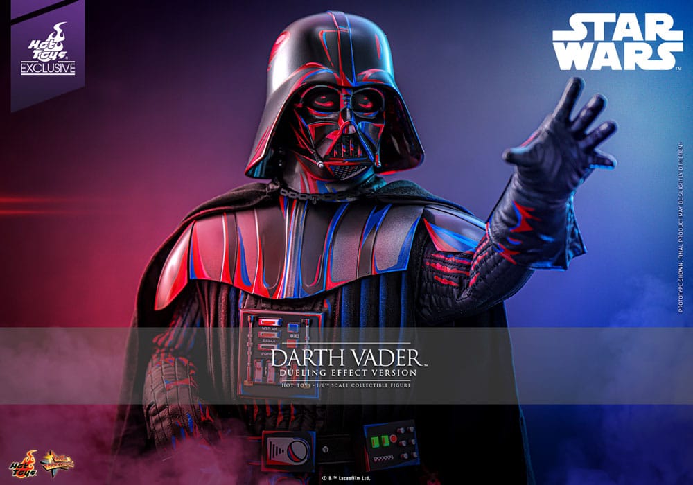 Star Wars Movie Masterpiece Actionfigur 1/6 Darth Vader (Dueling Effect Version) Hot Toys Exclusive 35 cm - Versand: 5-7 Tage nach Bestellung