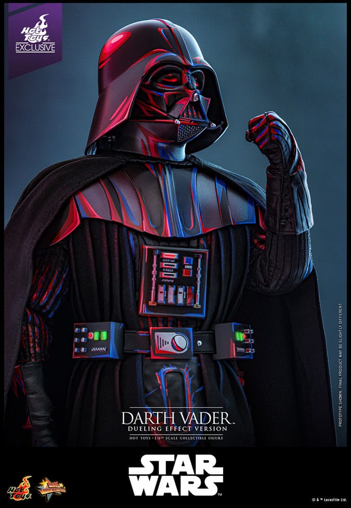 Star Wars Movie Masterpiece Actionfigur 1/6 Darth Vader (Dueling Effect Version) Hot Toys Exclusive 35 cm - Versand: 5-7 Tage nach Bestellung
