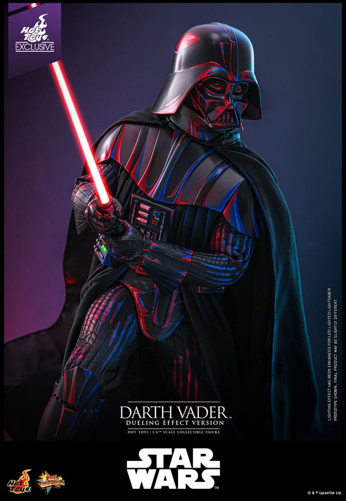 Star Wars Movie Masterpiece Actionfigur 1/6 Darth Vader (Dueling Effect Version) Hot Toys Exclusive 35 cm - Versand: 5-7 Tage nach Bestellung