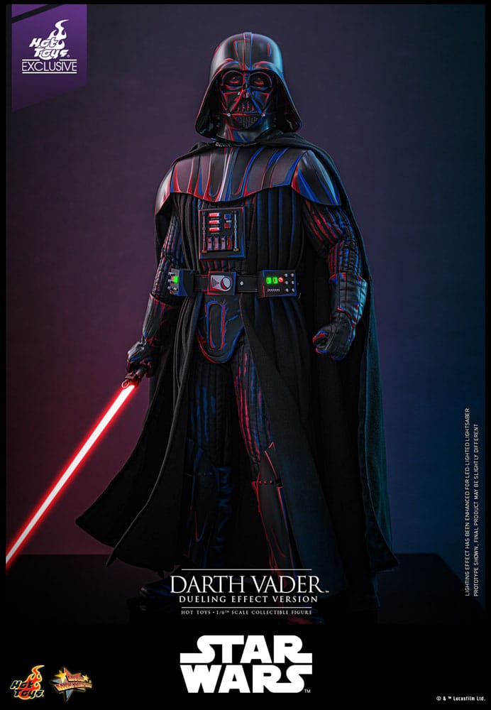 Star Wars Movie Masterpiece Actionfigur 1/6 Darth Vader (Dueling Effect Version) Hot Toys Exclusive 35 cm - Versand: 5-7 Tage nach Bestellung