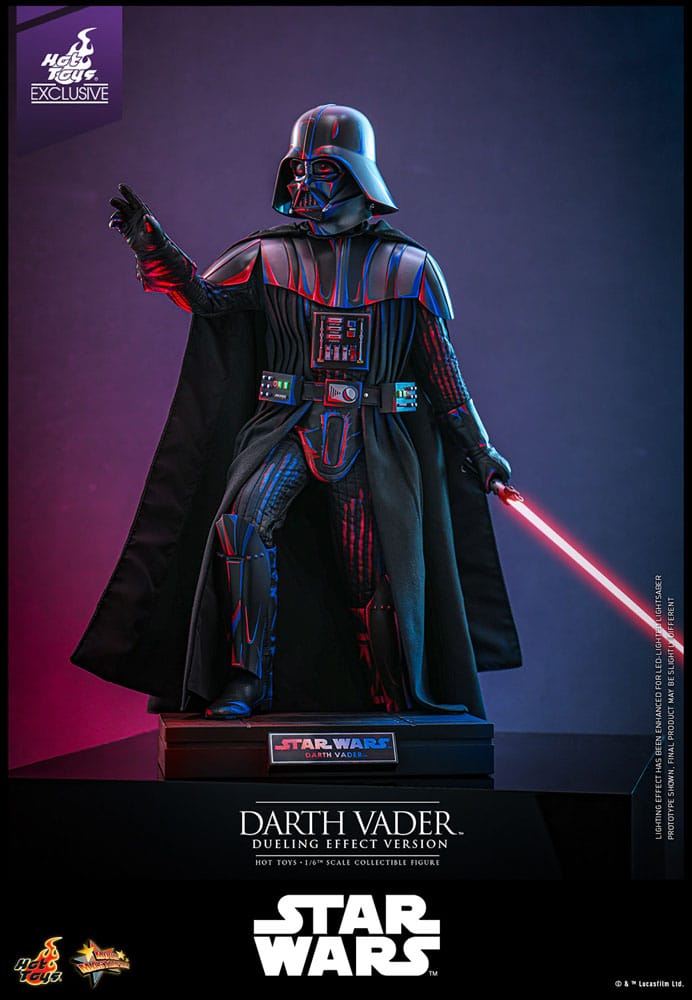 Star Wars Movie Masterpiece Actionfigur 1/6 Darth Vader (Dueling Effect Version) Hot Toys Exclusive 35 cm - Versand: 5-7 Tage nach Bestellung