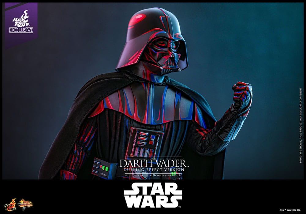 Star Wars Movie Masterpiece Actionfigur 1/6 Darth Vader (Dueling Effect Version) Hot Toys Exclusive 35 cm - Versand: 5-7 Tage nach Bestellung