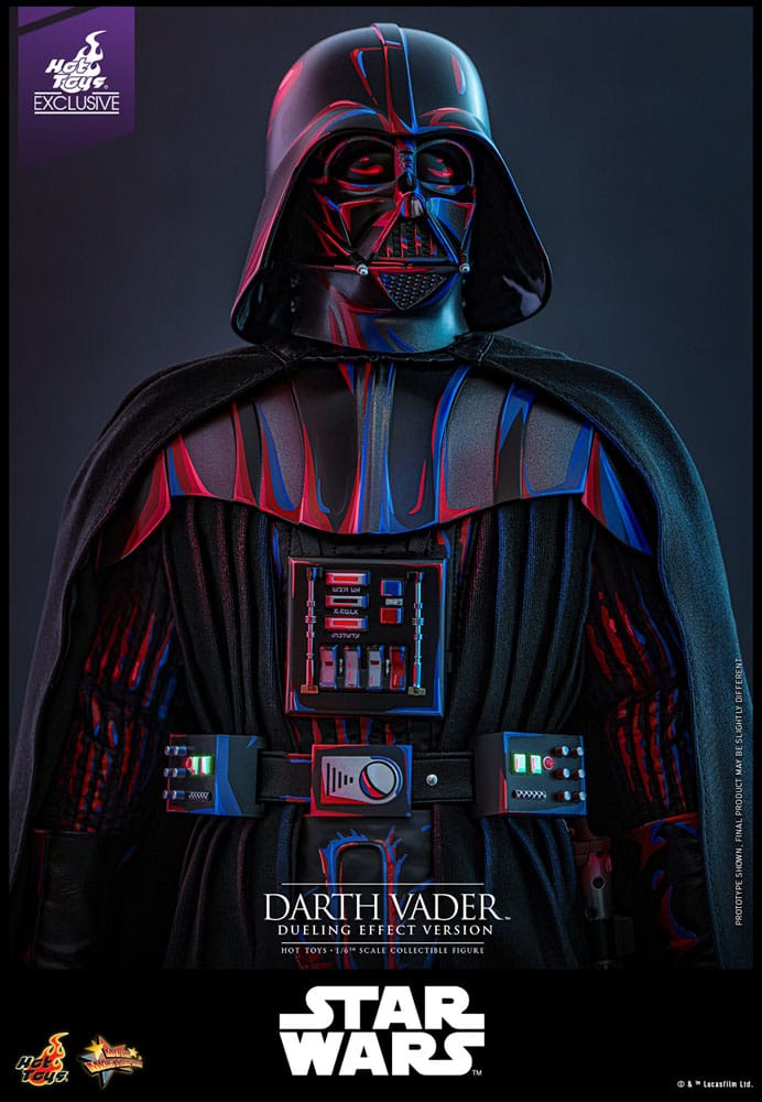 Star Wars Movie Masterpiece Actionfigur 1/6 Darth Vader (Dueling Effect Version) Hot Toys Exclusive 35 cm - Versand: 5-7 Tage nach Bestellung