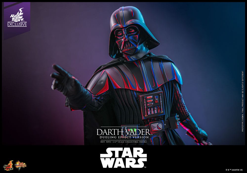 Star Wars Movie Masterpiece Actionfigur 1/6 Darth Vader (Dueling Effect Version) Hot Toys Exclusive 35 cm - Versand: 5-7 Tage nach Bestellung