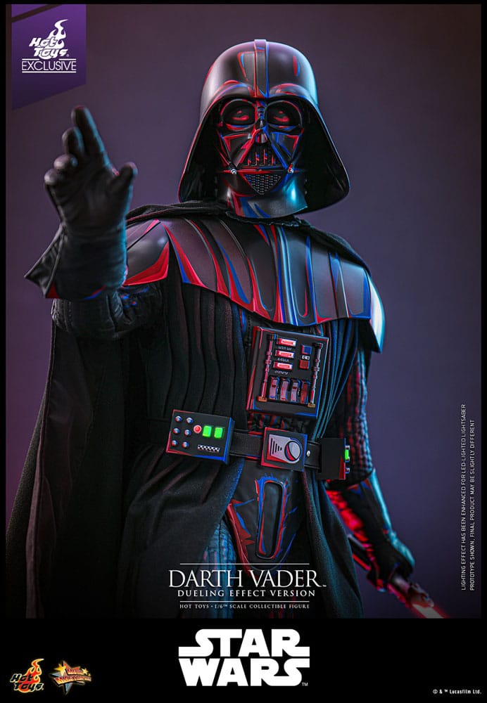 Star Wars Movie Masterpiece Actionfigur 1/6 Darth Vader (Dueling Effect Version) Hot Toys Exclusive 35 cm - Versand: 5-7 Tage nach Bestellung